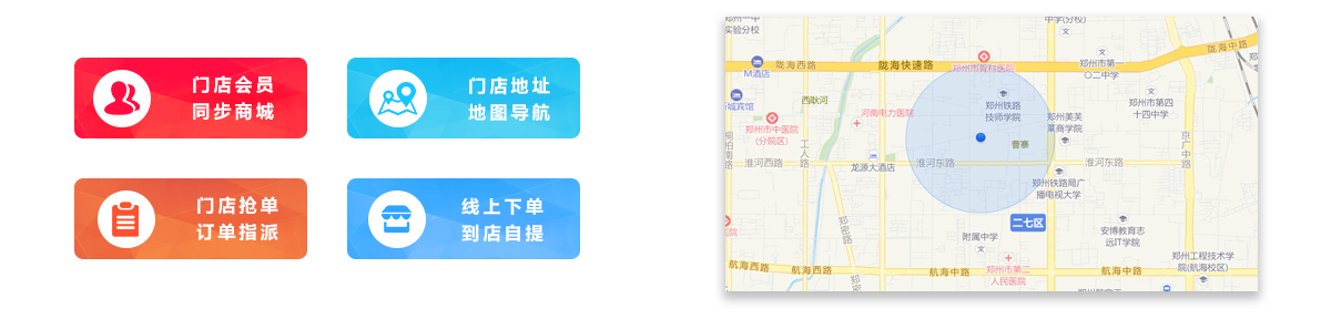 智慧門店O2O，解決線上商城與線下實體銷售渠道的對接
